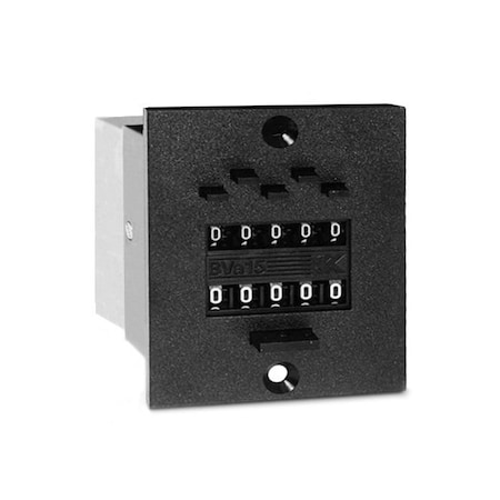 Trumeter 5D Elemech Prst Ctr MRst 24VDC 25CPS Electromechanical Counter BVA1511/24VDC/25CPS